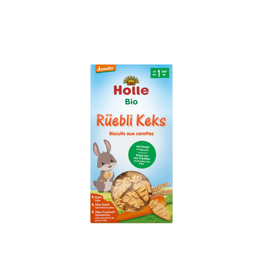Holle Organic Carrot and Spelt Biscuits 125 g - Organic Shop USA