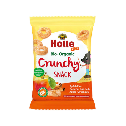 Holle Organic Crunchy Snack Apple Cinnamon 25 g UK - Organic Shop USA