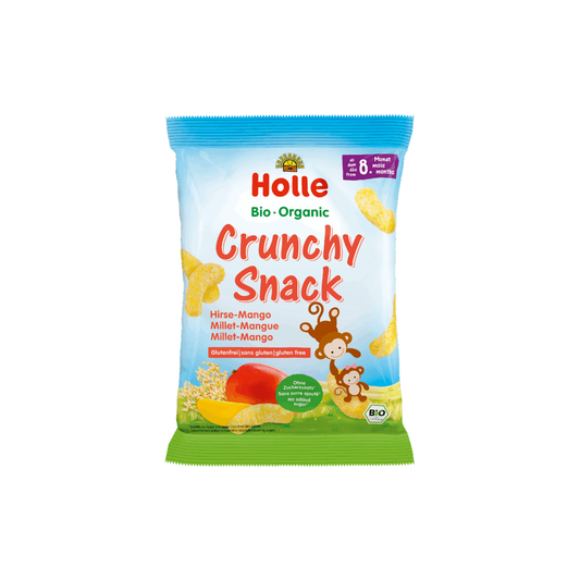 Holle Organic Crunchy Snack Millet-Mango 25 g - Organic Shop USA