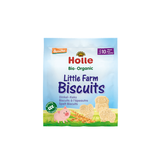 Holle Organic Little Farm Biscuits Spelt 100 g - Organic Shop USA