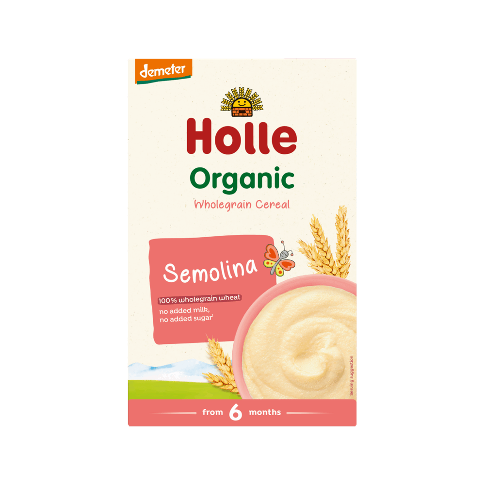 Holle Organic Semolina Porridge 250 g UK - Organic Shop USA