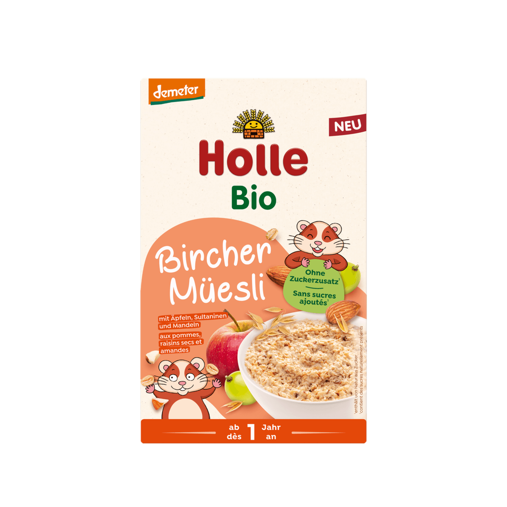 Holle Organic Wholegrain Bircher Muesli 200 g - Organic Shop USA