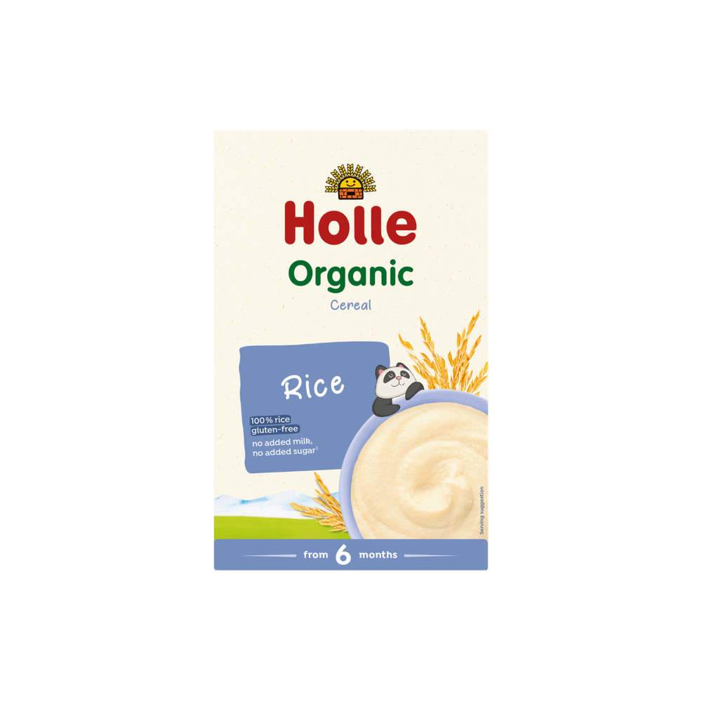 Holle Organic Wholegrain Cereal Rice Porridge 250 g UK - Organic Shop USA