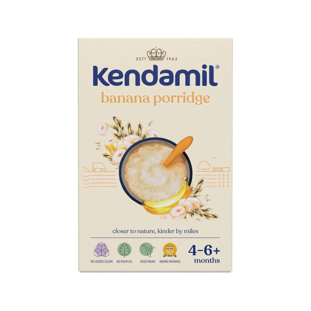 Kendamil Milk Porridge with Banana 150 g - Organic Shop USA