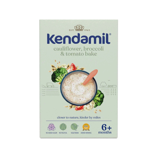 Kendamil Milk Porridge with Broccoli, Cauliflower and Tomatoes 150 g - Organic Shop USA