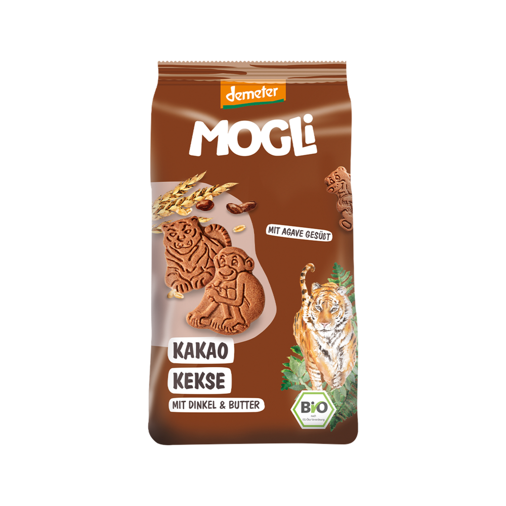 Mogli Organic Cocoa Biscuits 125 g - Organic Shop USA