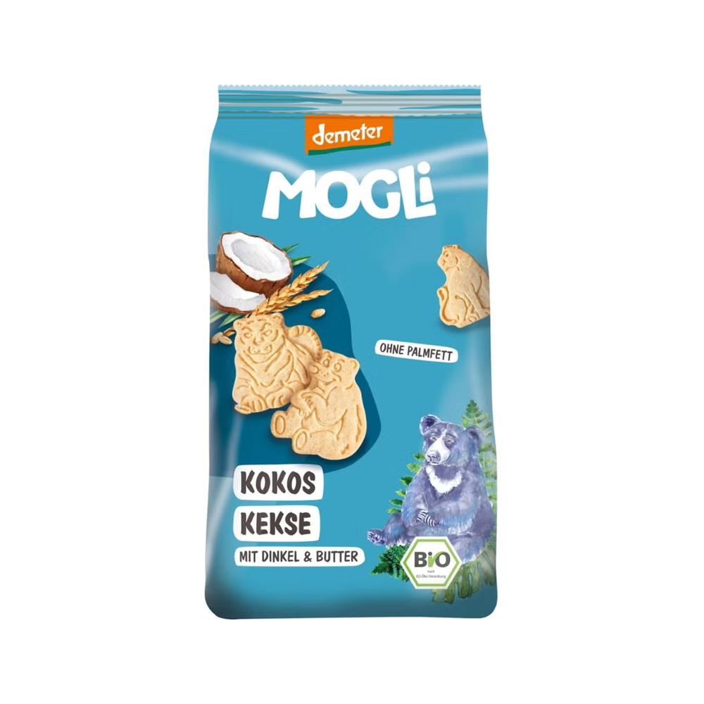Mogli Organic Coconut Biscuits 125 g - Organic Shop USA