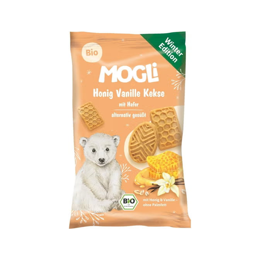 Mogli Organic Honey Vanilla Biscuits 50 g - Organic Shop USA