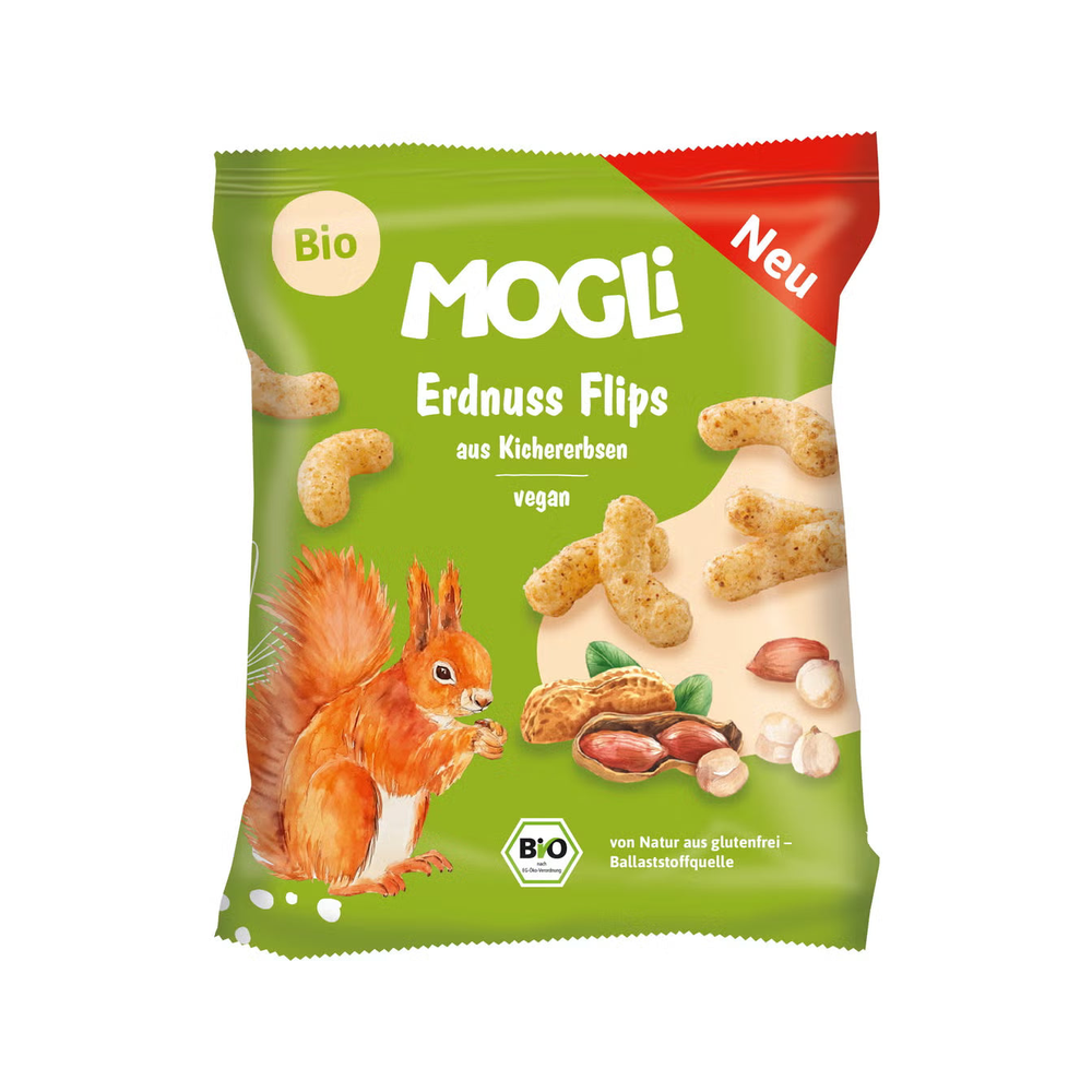 Mogli Organic Peanut Puffs 30 g - Organic Shop USA
