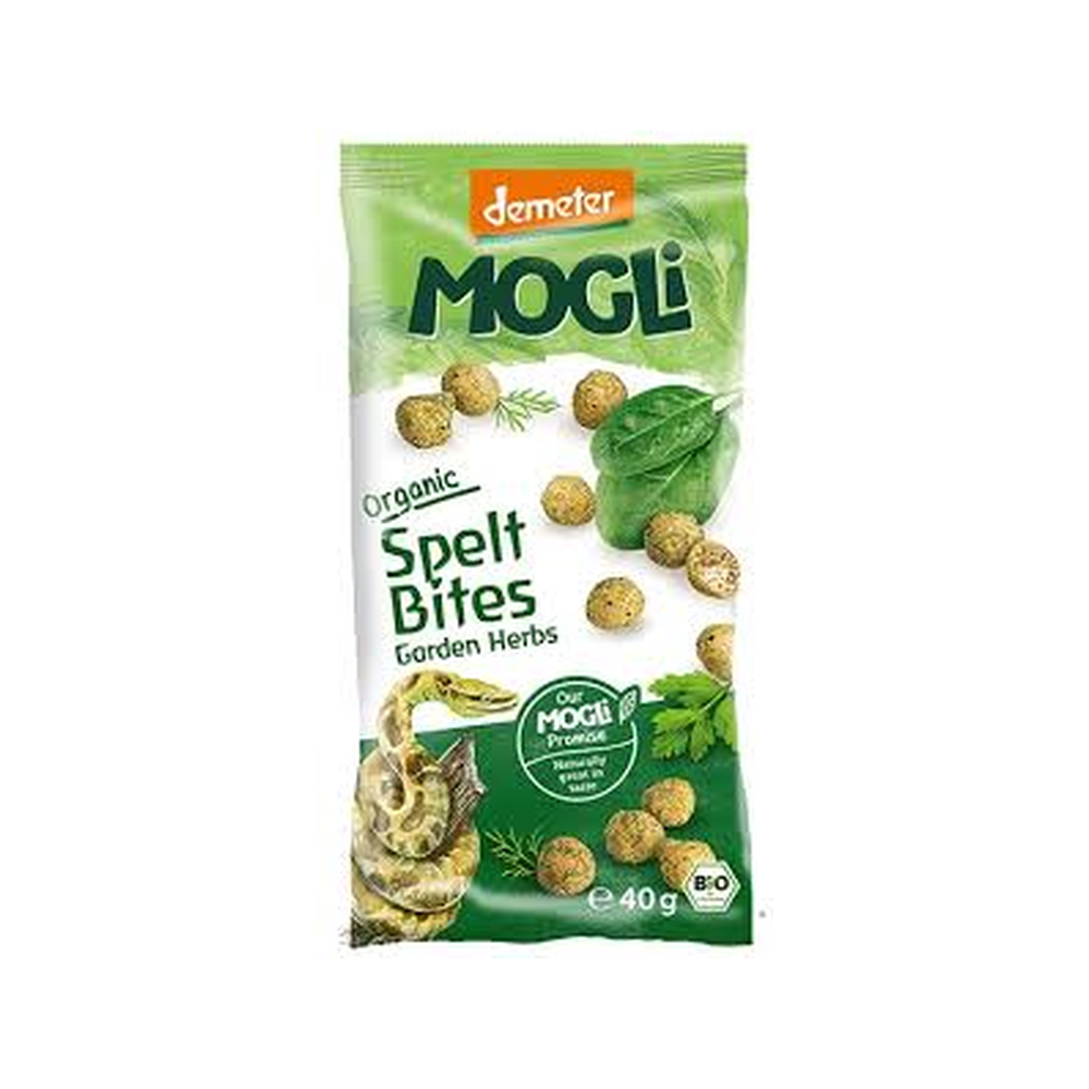 Mogli Organic Spelt Bites Herbs 40 g - Organic Shop USA