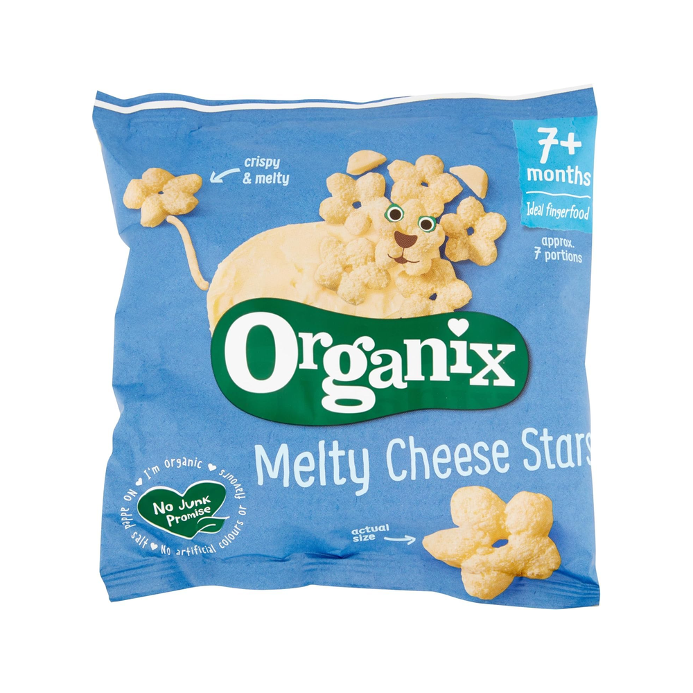 Organix Melty Cheese Stars 20 g - Organic Shop USA