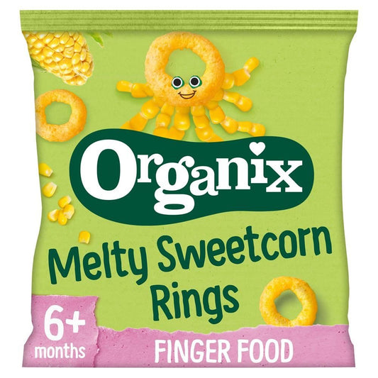 Organix Melty Sweetcorn Rings 20 g
